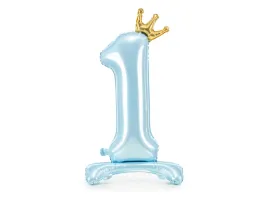 balon-foliowy-stojacy-cyfra-1-blekitna-z-korona-84-cm-1-szt