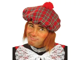szkocki-beret-z-rudymi-wlosami