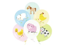 balony-lateksowe-zwierzeta-z-farmy-30-cm-6-szt
