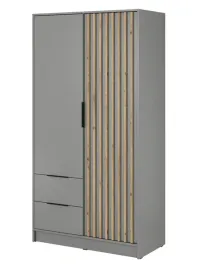 szafa-105-cm-szara-z-szufladami-i-polkami-uchylna-do-sypialni-garderoby
