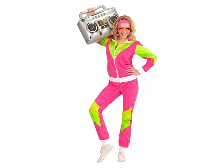 kostium-disco-dres-rozowy-stan-nowy