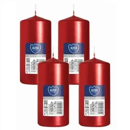 zestaw-4-swiec-stolowych-walec-klasyczna-swieczka-10cm-czerwony-metalik