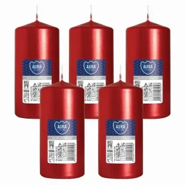 zestaw-5-swiec-stolowych-walec-klasyczna-swieczka-10cm-czerwony-metalik