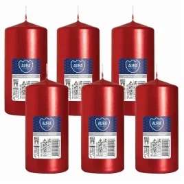 zestaw-6-swiec-stolowych-walec-klasyczna-swieczka-10cm-czerwony-metalik