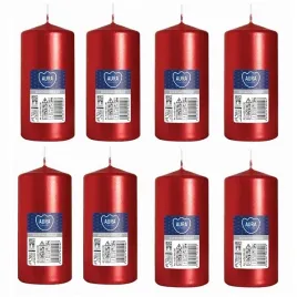 zestaw-8-swiec-stolowych-walec-klasyczna-swieczka-10cm-czerwony-metalik