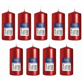 zestaw-9-swiec-stolowych-walec-klasyczna-swieczka-10cm-czerwony-metalik