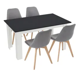 stol-kuchenny-120x80-czarny-bialy-4-krzesla-bari-szare