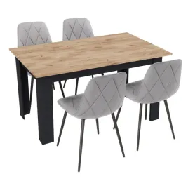 stol-kuchenny-120x80-dab-craft-czarny-4-krzesla-piado-szare