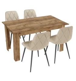stol-kuchenny-120x80-dab-lefkas-4-krzesla-piado-bezowe
