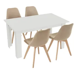 stol-kuchenny-120x80-czarny-4-krzesla-bari-bezowe