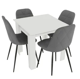 stol-kuchenny-np-do-kuchni-pokoju-80x80-bialy-z-krzeslami-piado-szarymi