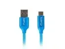 kabel-lanberg-usb-usb-typ-c-05-m-niebieski-stan-nowy