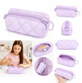 piornik-puffy-pikowany-fioletowy-matowy-pojemny-szkolny-mlodziezowy-etui