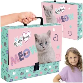 teczka-z-raczka-gruba-twarda-xl-a4-my-little-friend-fluffy-kitty-kotek