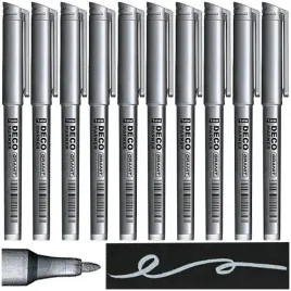 marker-wodoodporny-granit-m850-deco-srebrny-dekoracyjny-artystyczny-10szt