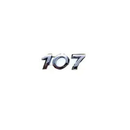 emblemat-znaczek-logo-napis-107-oryginal-peugeot