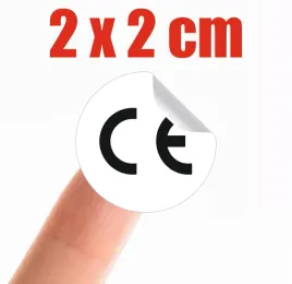 biala-naklejka-certyfikowane-oznaczenie-ce-certyfikat-2x2-cm-5-szt