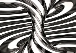 fototapeta-abstrakcja-iluzja-fototapety-pasy-3d