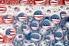 fototapeta-pilkarska-pilki-flagi-usa-krople