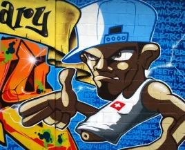 fototapeta-motyw-graffiti-postac-rysunek