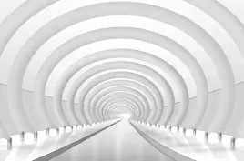 fototapeta-abstrakcja-tunel-korytarz-biel-360x240