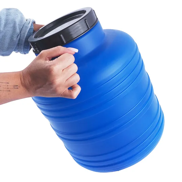 Beczka plastikowa 30L uchwyt KISZENIE KAPUSTY OGÓRKÓW