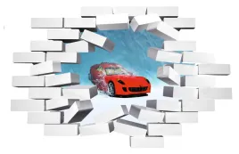 naklejka-samoprzylepna-3d-dziura-samochod-auto