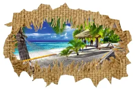 naklejka-samoprzylepna-3d-efekt-plaza-morze-ocean