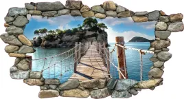 naklejki-scienne-fototapeta-3d-dziura-most-woda
