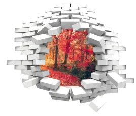 naklejka-samoprzylepna-dziura-3d-jesienny-krajobra