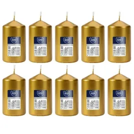 zestaw-10-swiec-stolowych-walec-klasyczna-swieczka-10cm-30h-zloty-metalik