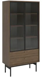 witryna-wysoka-olar-85-cm-cztery-polki-i-dwie-szuflady-carini-naturalny