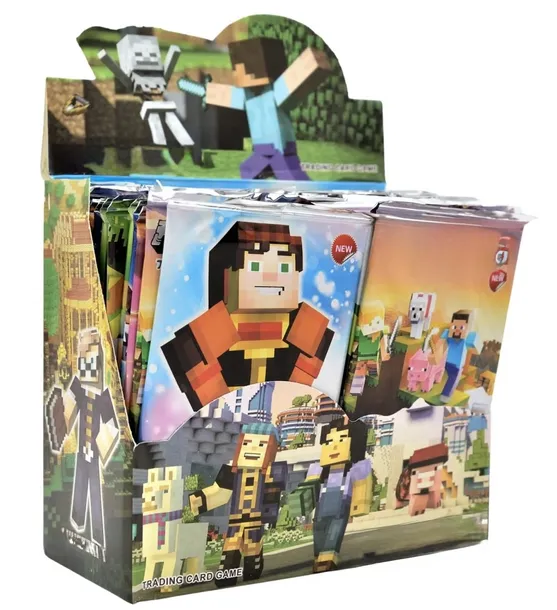 Karty Minecraft 36 Saszetek 288 Kart