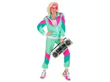 kostium-disco-dres-zielony-stan-nowy