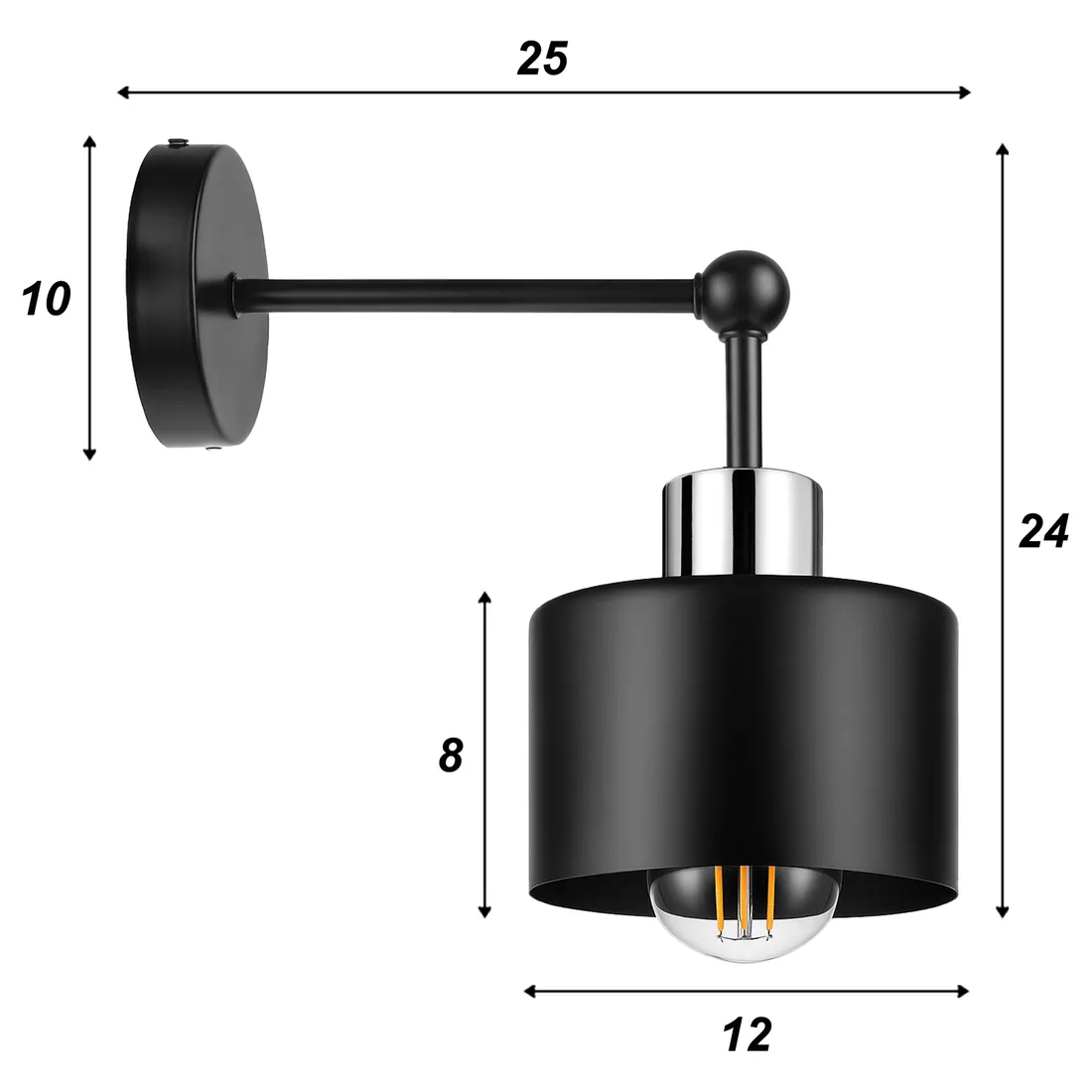 kinkiet-scienny-loft-edison-e27-led