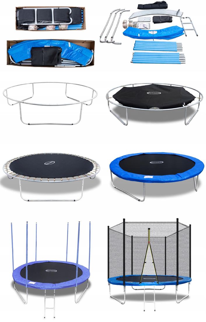 trampolina-ogrodowa-252cm-z-siatka-drabinka-fit-net-stan-nowy
