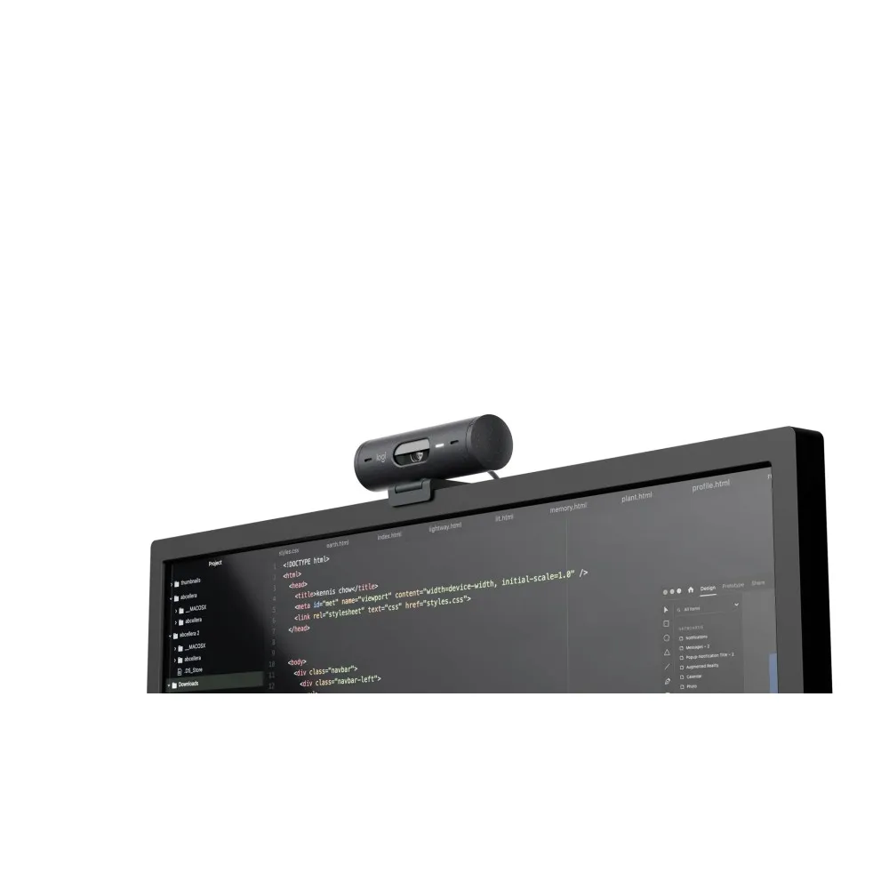 kamera-internetowa-logitech-brio-500-graphite-stan-nowy