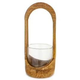 swiecznik-drewniany-wood-brazowy-29x13x13