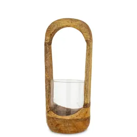 swiecznik-drewniany-wood-brazowy-26x11x10