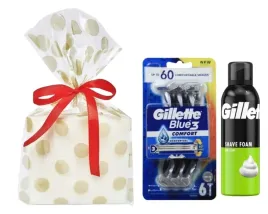 zestaw-prezent-dla-mezczyzny-gillette-blue-pianka-maszynki-do-golenia