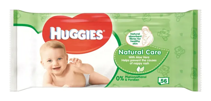 Huggies Chusteczki nawilżane Natural Care 18x56szt