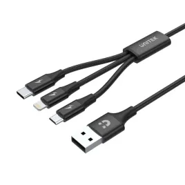 unitek-c14049bk-kabel-usb-usb-2-0-12-m-usb-c-micro-usb-b-lightning-czar