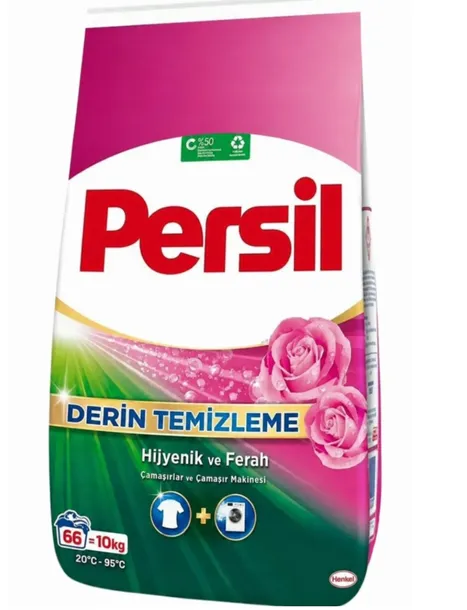 Persil Proszek do Prania Białego 10 kg – 66 prań, różany zapach