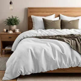 140x200-260-waffle-bialy-kpl-poscieli-perkal-bawelniany