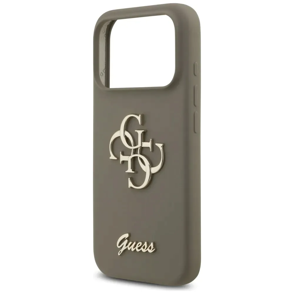 etui-do-iphone-17-pro-guess-silicone-big-4g-script-brazowy-stan-nowy