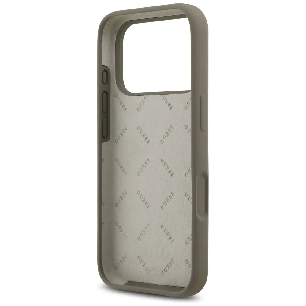 etui-do-iphone-17-pro-guess-silicone-big-4g-script-brazowy