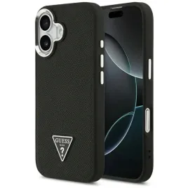 etui-do-iphone-17-guess-grained-triangle-logo-magsafe-czarny
