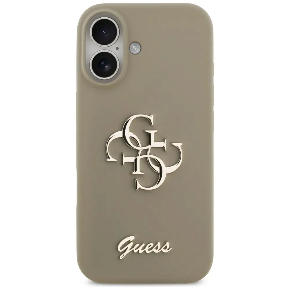 etui-do-iphone-17-guess-silicone-big-4g-script-brazowy