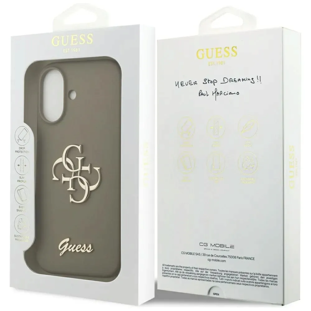 etui-do-iphone-17-guess-silicone-big-4g-script-brazowy-stan-nowy