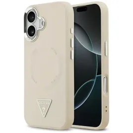 etui-do-iphone-17-guess-triangle-logo-magsafe-bezowy